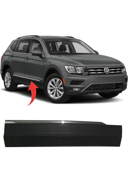Vw Tiguan 2016-2020 Sağ Ön Kapı Bandı Nikelajlı 5NA854940L
