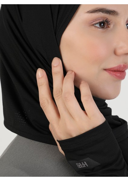Pro Scarfs Sport 2`li Şal / Kolluk Set - 01 Siyah - Ecardin