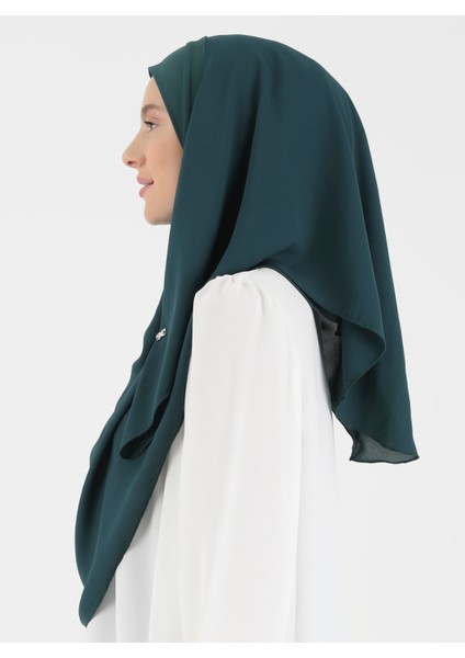 Mikro Krep Türban Şal - Zümrüt - Ecardin modelleri