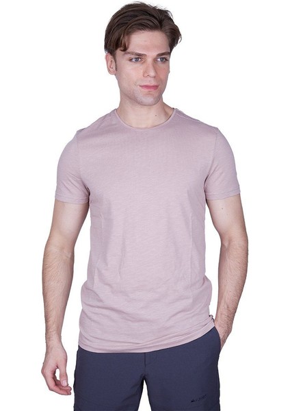 Albino Basic T-Shirt Bej Bej - L