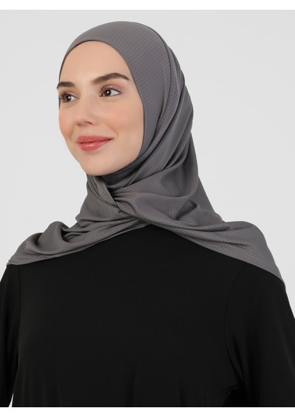 Scarfs Hijab - 27 Koyu Gri - Ecardin