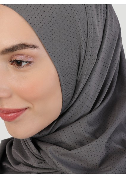 Scarfs Hijab - 27 Koyu Gri - Ecardin fırsatları