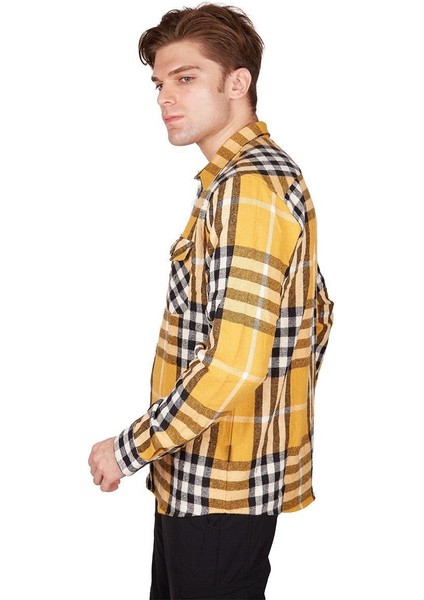 Felder Erkek Ekose Outdoor Gömlek Sarı-Siyah Sarı-Siyah - S fiyatları