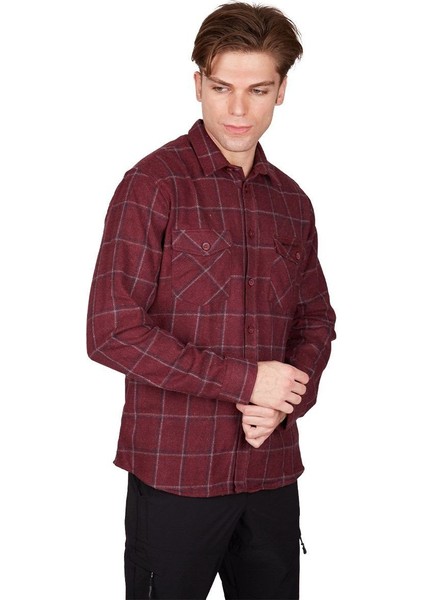 Felder Erkek Ekose Outdoor Gömlek Bordo-Lacivert Bordo-Lacivert - Xl modelleri