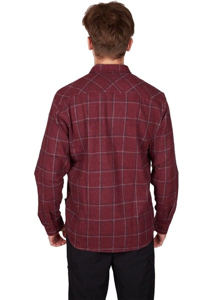 Felder Erkek Ekose Outdoor Gömlek Bordo-Lacivert Bordo-Lacivert - Xl fırsatları