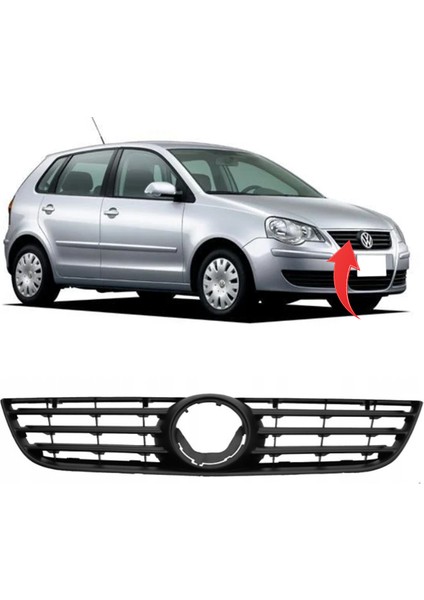 Vw Polo Ön Panjur Siyah 2005-2009 6Q0853653E