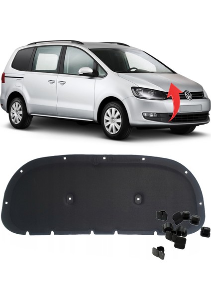 Vw Sharan Motor Kaput Keçesi 2011 Sonrası 7N0863831