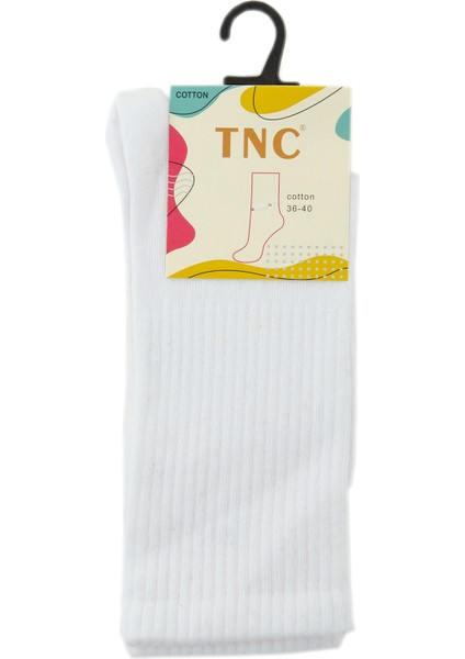 Kadın Koton Spor Çorap 855 Uzun Tenıs Bn Crp 36/40