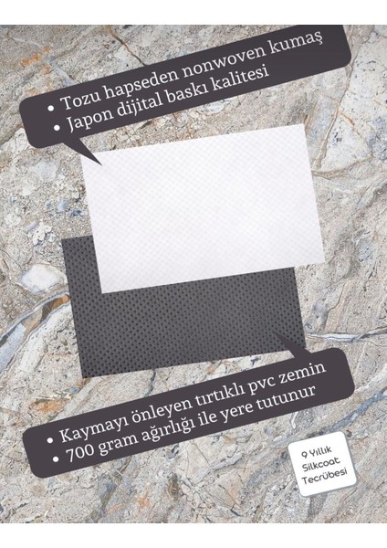 Dijital Baskı Modern Dışarıdan Stres Getirmek Yasaktır Sevimli Çift Temalı Kapı Önü Paspası