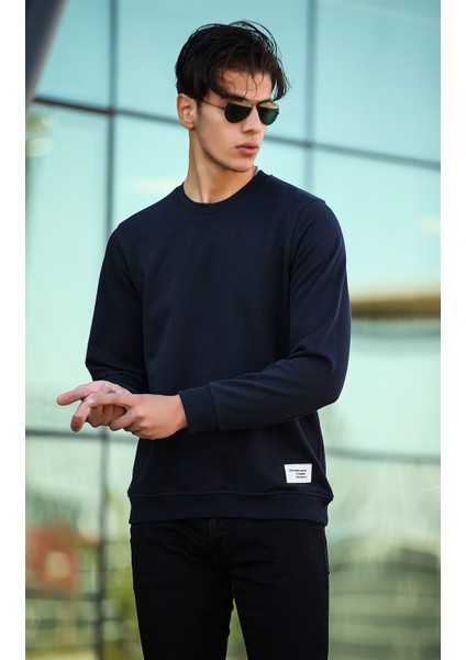 Sıfıryaka Sweatshirt Regular Fit-Lacivert