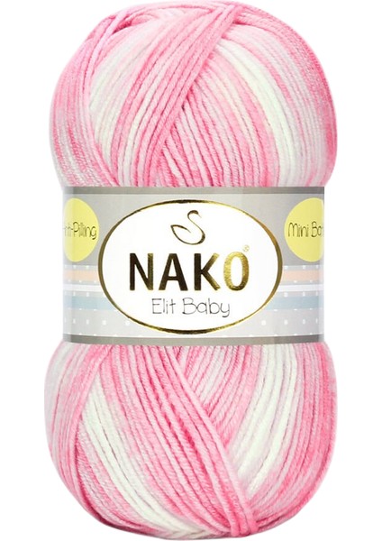 Elit Baby Mini Batik El Örgü Ipi Renk KODU:32454