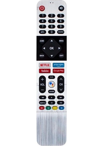 Arçelik LED Tv Universal Kumanda RM-L1659 Ses Komutlu