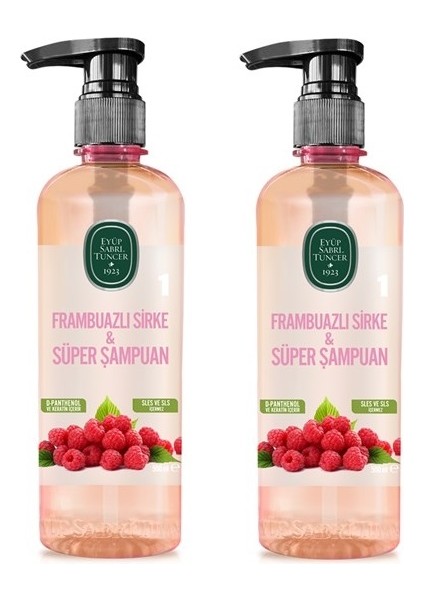 Frambuazlı Sirke & Süper Şampuan 500 ml 2 Adet fiyatları