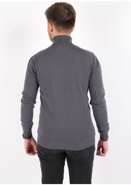 3604 Erkek Basıc Tam Balıkçı Yaka Kazak fırsatları