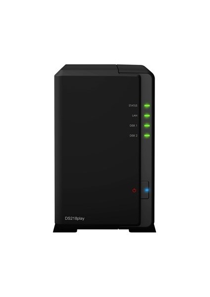 Synology DS218PLAY Nas Server 2 Adet-3.5 Disk Dest