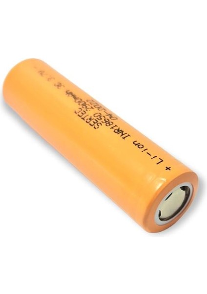 18650 3.7V 2900MAH 3c Lion Şarjlı Pil Başlıklı - 1ADET