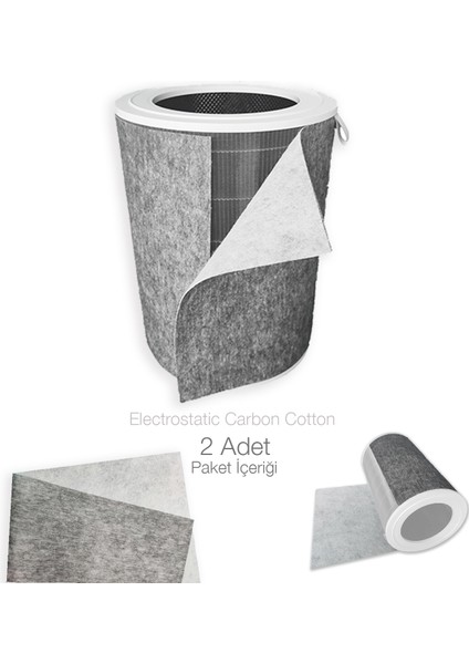 / Xiaomi Smart Air Purifier 4 Lite Hava Temizleyici Filtre ve Aksesuarları modelleri