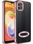 Samsung Galaxy A04 Kılıf Renkli Kenarlı Parlak Logo Açık Omega Silikon 1