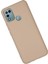 Lansman Infinix Hot 10 Play Kılıf Nano Içi Kadife Silikon - Pudra 3