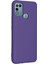 Lansman Infinix Hot 10 Play Kılıf Nano Içi Kadife Silikon - Mor 2
