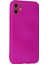 Lansman iPhone 11 Kılıf Nano Içi Kadife Silikon - Fuşya 3
