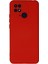Lansman Xiaomi Poco C40 Kılıf Nano Içi Kadife Silikon - Kırmızı 1