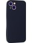 Lansman iPhone 13 Mini Kılıf Nano Içi Kadife Silikon - Lacivert 3