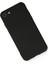 Lansman iPhone Se 2020 Kılıf Nano Içi Kadife Silikon - Siyah 2