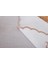 Dolce Nakışlı Keten Efekt Kumaş Kreme Pembe Runner 45X150 cm - 1405 5