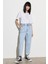 Mom Fit Yüksek Bel Dar Paça Siyah Jean Kot Pantolon 2