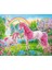 Pembe Unicorn Çerçeveli 70X90 Sayılarla Boyama Hobi Seti 1