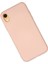 Lansman iPhone Xr Kılıf Nano Içi Kadife Silikon - Pudra 3