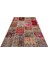 Gerçek El Dokuma Eskitme Patchwork Halı 1