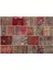 Gerçek El Dokuma Eskitme Patchwork Halı 2