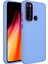 Xiaomi Redmi Note 8 Kılıf Metal Kamera Koruma Çerçeveli Mat Luna Silikon 1
