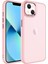 Apple Iphone 14 Plus Kılıf Metal Kamera Koruma Çerçeveli Buzlu May Silikon 1