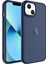 Apple Iphone 13 Kılıf Metal Kamera Koruma Çerçeveli Buzlu May Silikon 1