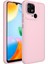 Xiaomi Redmi 10C Kılıf Metal Kamera Koruma Çerçeveli Mat Luna Silikon 1