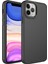 Apple Iphone 14 Pro Max Kılıf Metal Kamera Koruma Çerçeveli Mat Luna Silikon 1