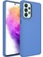 Samsung Galaxy A23 Kılıf Metal Kamera Koruma Çerçeveli Mat Luna Silikon 1