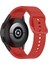 Samsung Galaxy Watch 4 40MM-42MM-44MM-46MM Tam Uyumlu Kavisli 20 mm Kordon 2