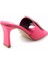 Mat Fuşya Saten Kadın Terlik K04666012338 4