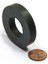 Mıknatıs, 2 Adet 80MM x D40MM x 15MM Güçlü Ferrit Kömür Seramik Halka Mıknatıs 4