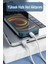 Type-C To Lightning 20W Hızlı Şarj ve Data Kablosu 1 Metre 3