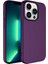 Apple iPhone 14 Pro Kılıf Mara Lansman Silikon Mat Soft Mor 1