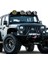 Space Offroad Sis Lambasi 12X4 LED Yuvarlak Siyah /LASS243 2