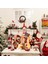 New Year Santa Yılbaşı Hediye Çorabı 47 cm 3