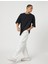 Basic Oversize Tişört Bisiklet Yaka Kısa Kollu 2