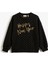 Yılbaşı Temalı Sweatshirt Pul Payet Işlemeli Kapitone Bisiklet Yaka 3