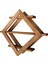 Prizma Ahşap Raf Ladin-Göknar Kendin Yap 59 x 50 x 13 cm SZN51-TEAK - - - - 2